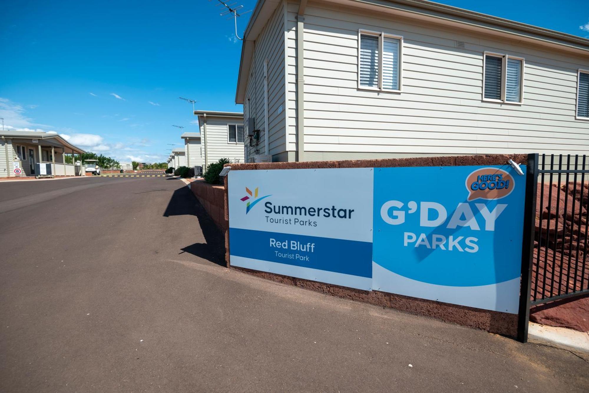 Kalbarri Red Bluff Tourist Park Hotel Eksteriør billede