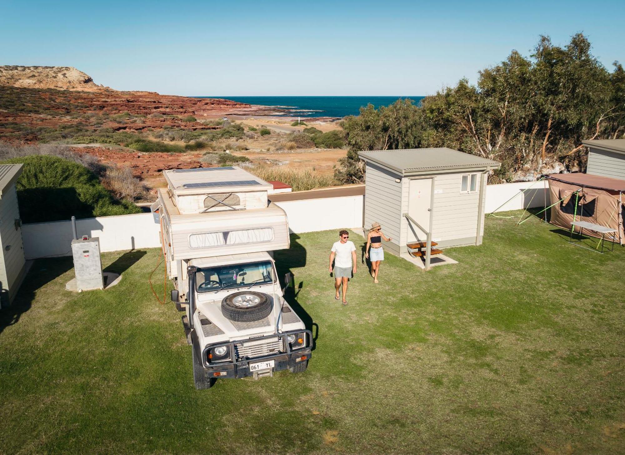 Kalbarri Red Bluff Tourist Park Hotel Eksteriør billede