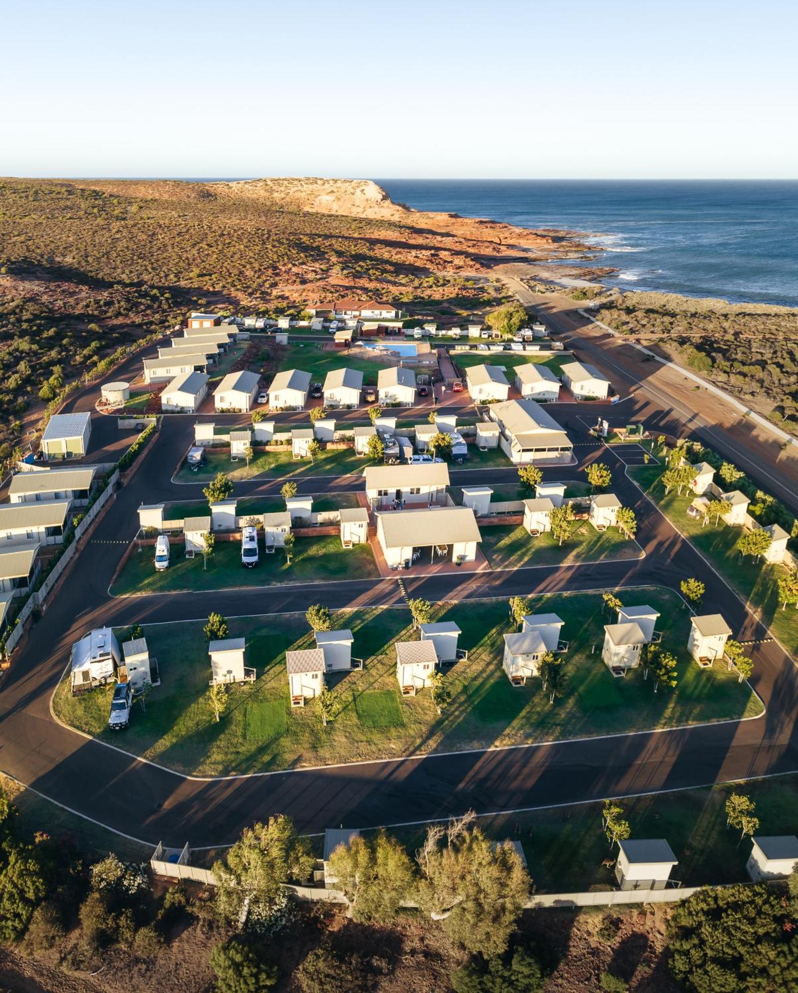 Kalbarri Red Bluff Tourist Park Hotel Eksteriør billede