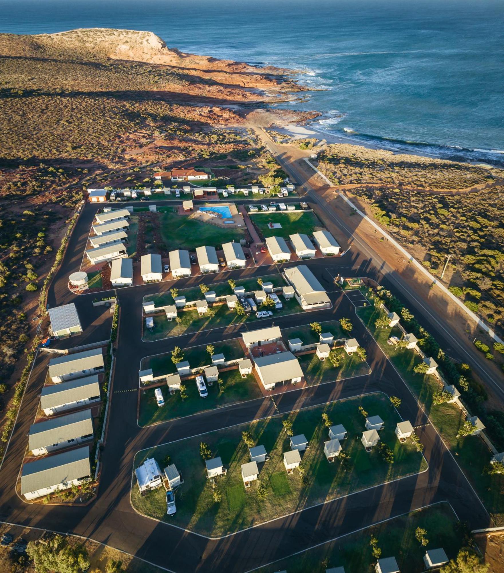 Kalbarri Red Bluff Tourist Park Hotel Eksteriør billede